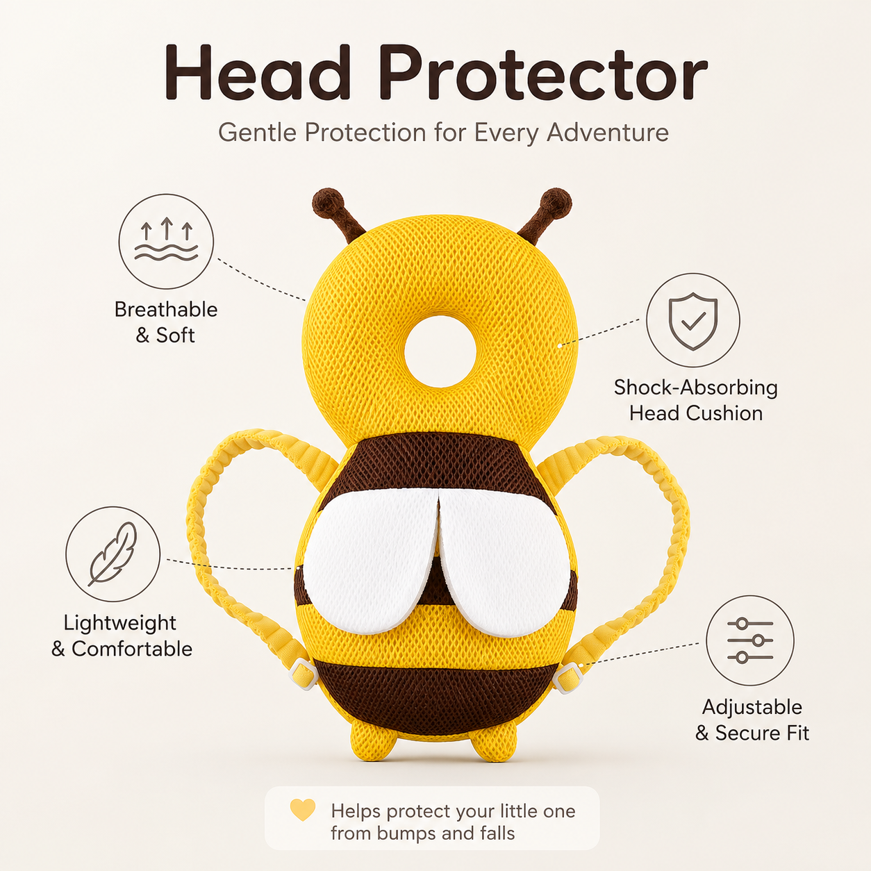 NublyKids™ Head Protector