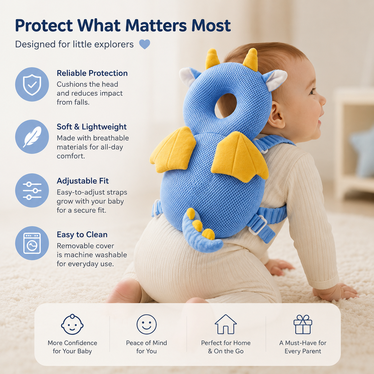 NublyKids™ Head Protector