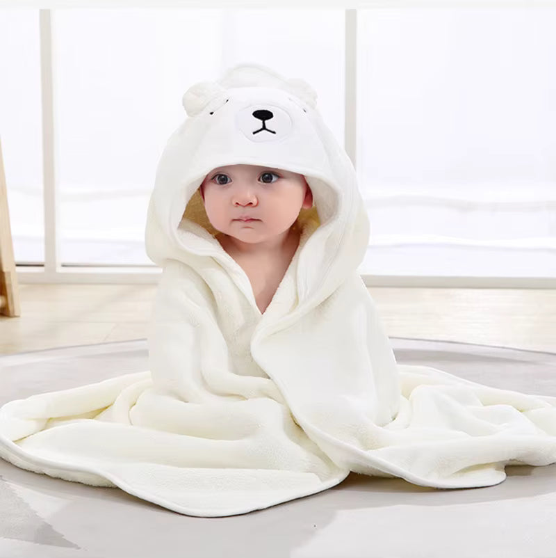 NublyKids™ Cozy Hooded Baby Towel
