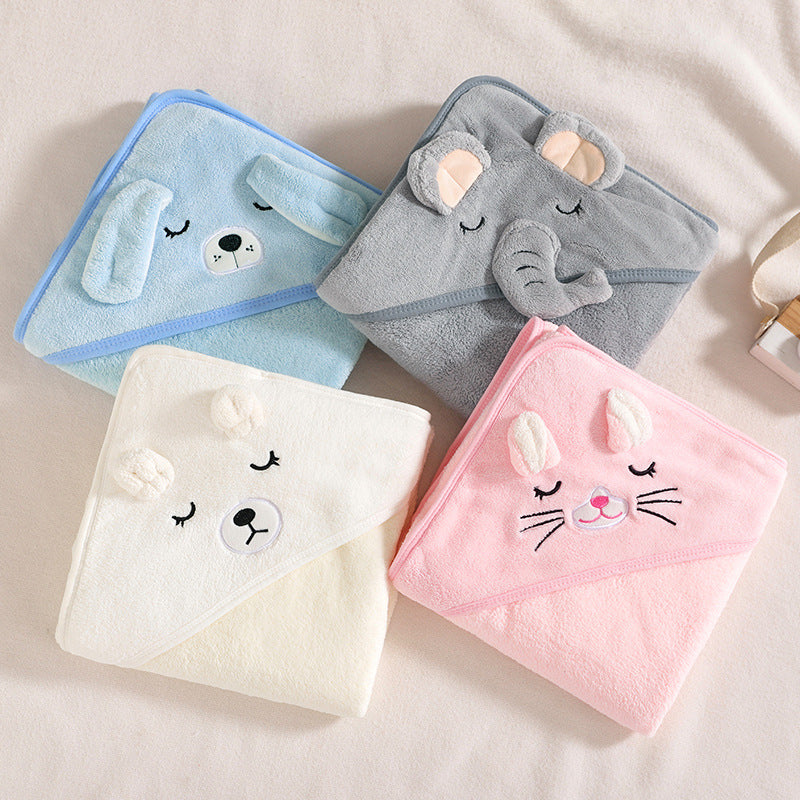 NublyKids™ Cozy Hooded Baby Towel